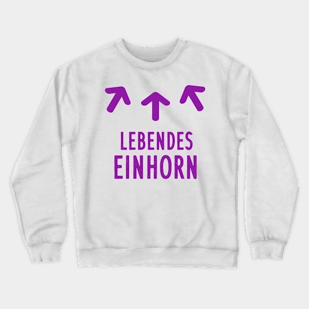 pupsendes Einhorn Mädchen Glitzer Geschenk Beweis Crewneck Sweatshirt by FindYourFavouriteDesign